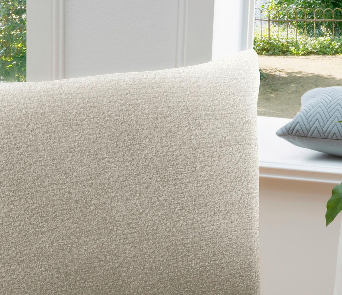 Relaxsessel Cremona ca. 100x78x96 cm Creme - Creme/Schwarz, Design, Textil/Metall (100/78/96cm) - Livetastic