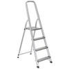 Lestev Solid Ii, Aluminij - barve aluminija, Basics, kovina (42/146,5/12cm) - MID.YOU