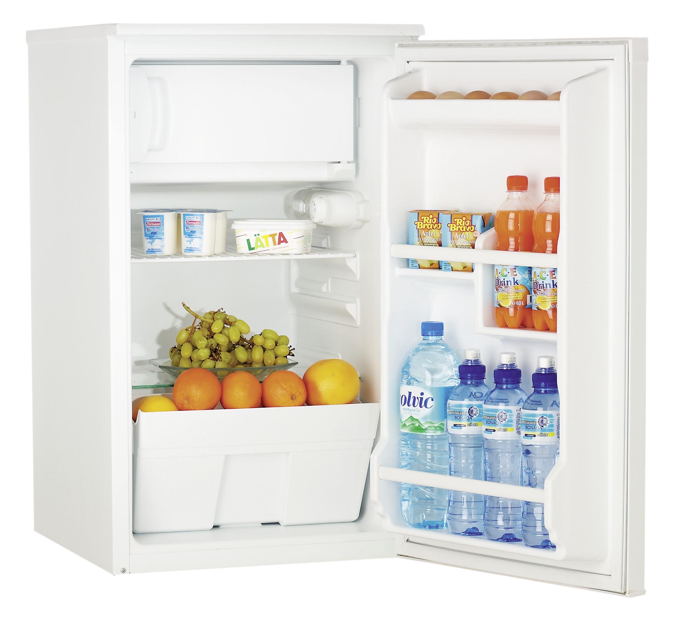 Kühlschrank Gustav Weiß 8 Liter B/H/T ca. 48x83,8x56 cm - Weiß, Trend, Metall (48/83,8/56cm) - Respekta