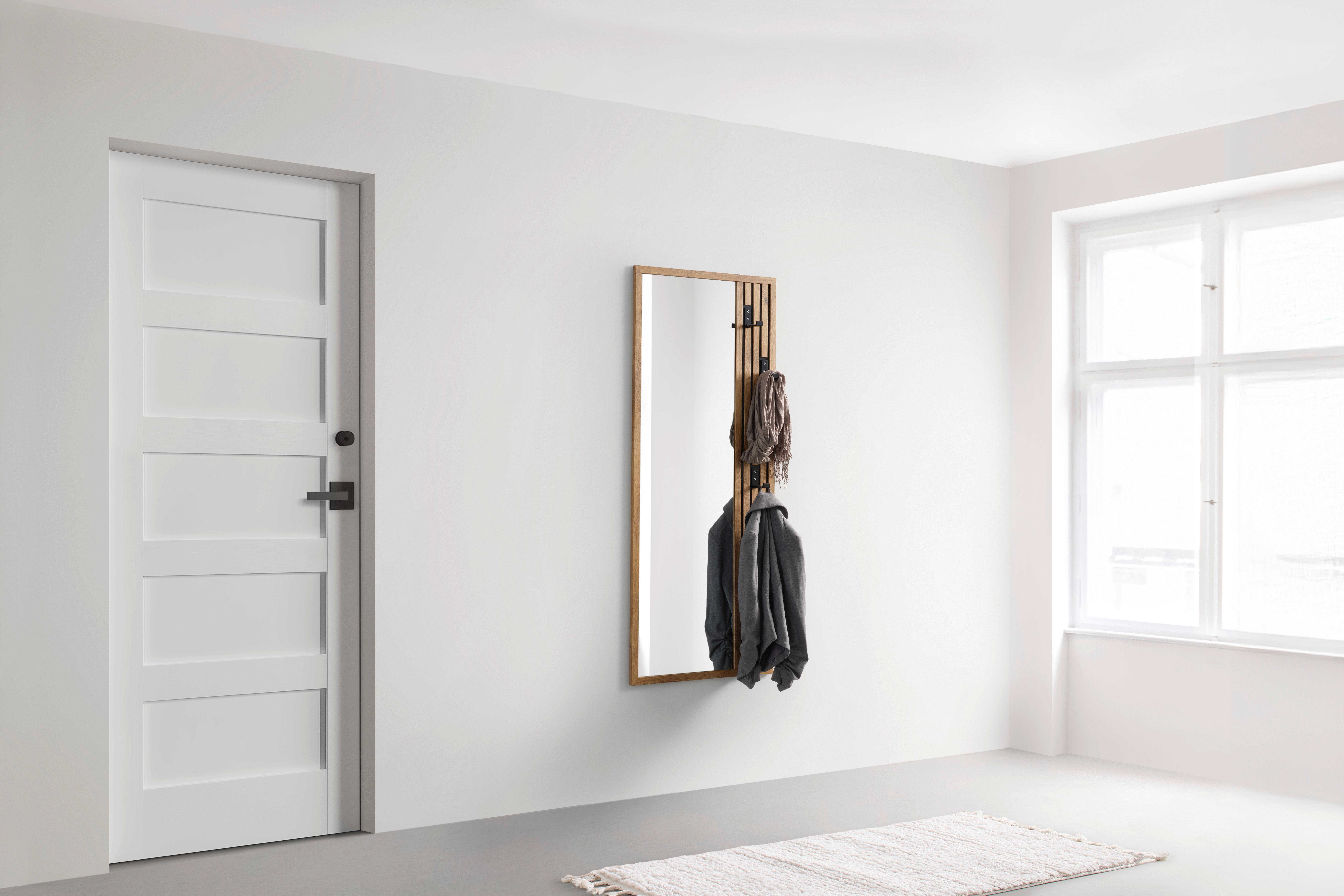 HALLPANEL ARKO STRIPES IV -EXKLUSIV/SB- - ekfärgad, Modern, glas (140/56/1,63cm) - Mömax