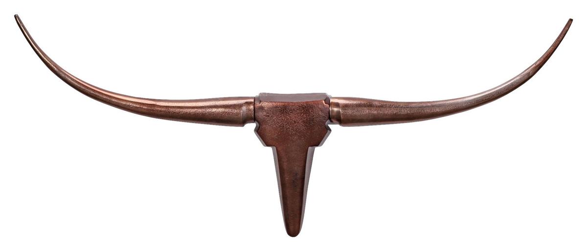 Stenska Dekoracija Wohnling - barve brona, Moderno, kovina (100/40/6cm) - MID.YOU