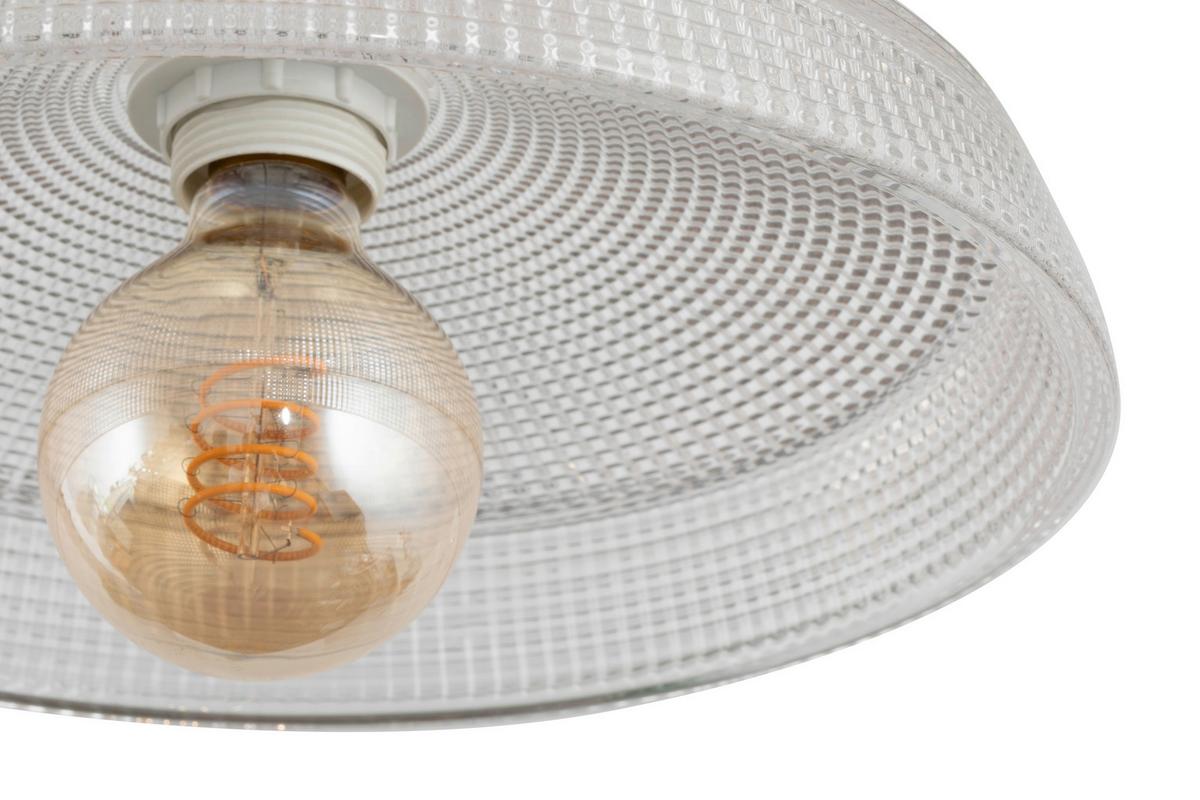 LAMPA WISZĄCA SIMONA - przejrzysty, Trend, metal/szkło (30/113cm) - Novel