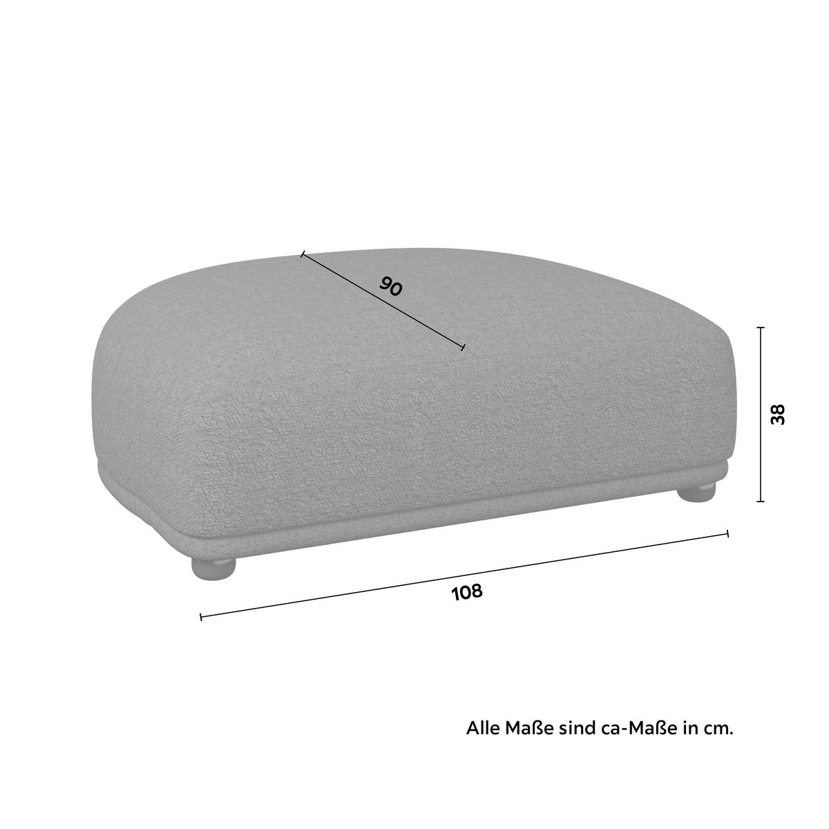 Kutna Garnitura Kira - crna, Moderno, drvo/tekstil (408/108cm) - Bessagi Home