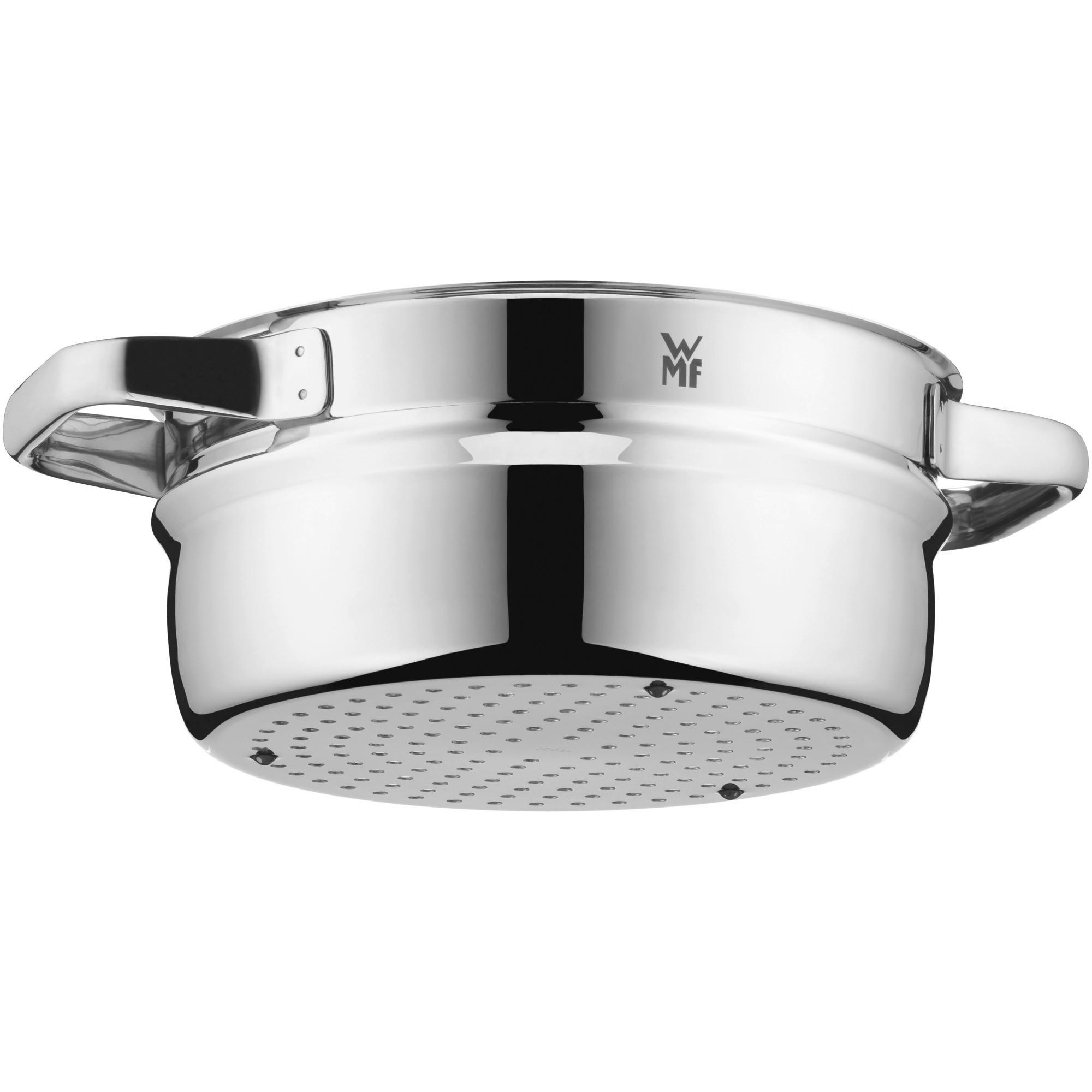 WKŁADKA PAROWA 07 9320 6380 WMF - kolor srebrny, Basics, metal (20cm) - WMF