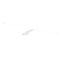 Aufbauleuchte Slimline Chrom max. 6 Watt - Chromfarben, MODERN, Kunststoff (60cm)