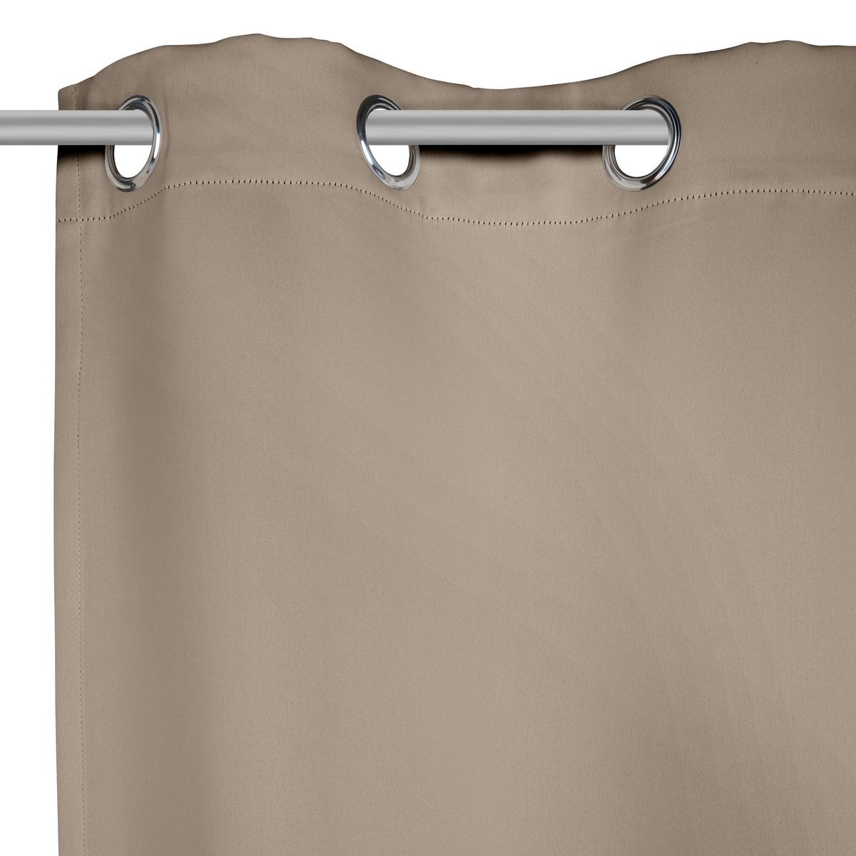 ZASŁONA ZACIEMNIAJĄCA LANDO - taupe, Basics, tkanina (140/245cm) - Esposa