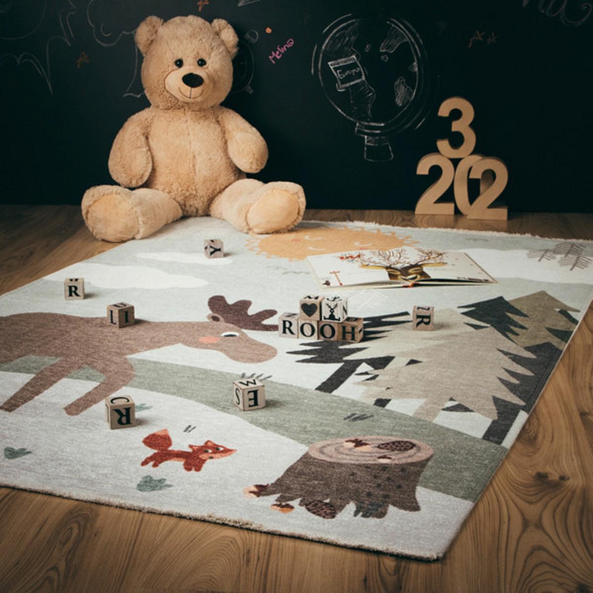 KINDERTEPPICH MY GRETA - Multicolor, Trend, Textil (115/170cm)