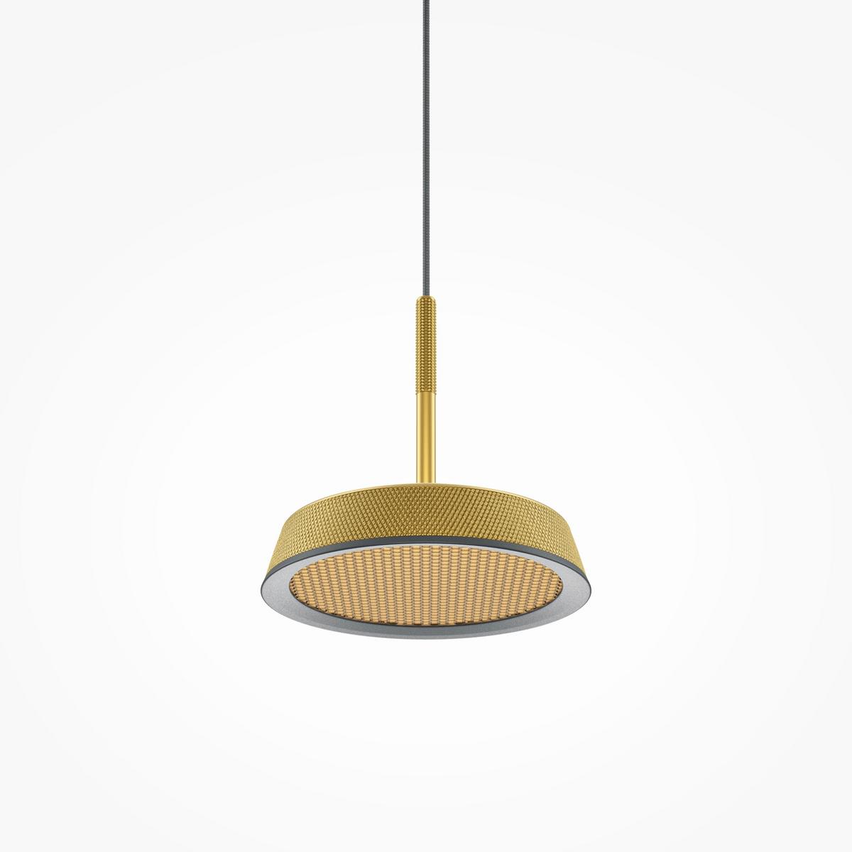 Pendelleuchte Mod041pl-L15g3k - Schwarz, Design, Metall (15.3/327cm) - MAYTONI
