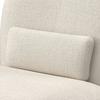 STOL MED ARMSTÖD VITTORE - beige/cremefärgad, Modern, metall/trä (56/83,5/62cm) - Bessagi Home