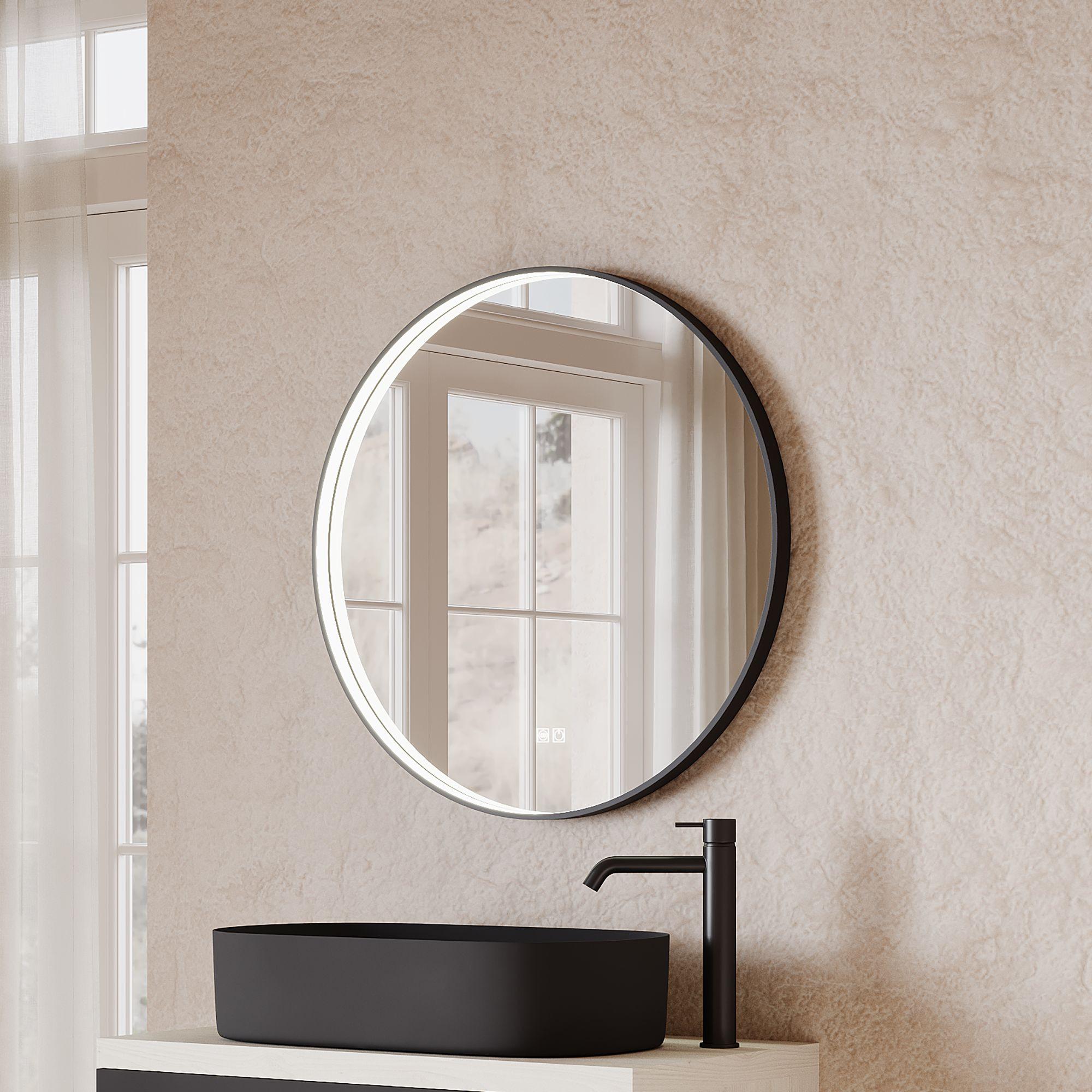 OGLINDĂ CU ILUMINARE BRUNELLESCHI - Modern, sticlă (60cm)