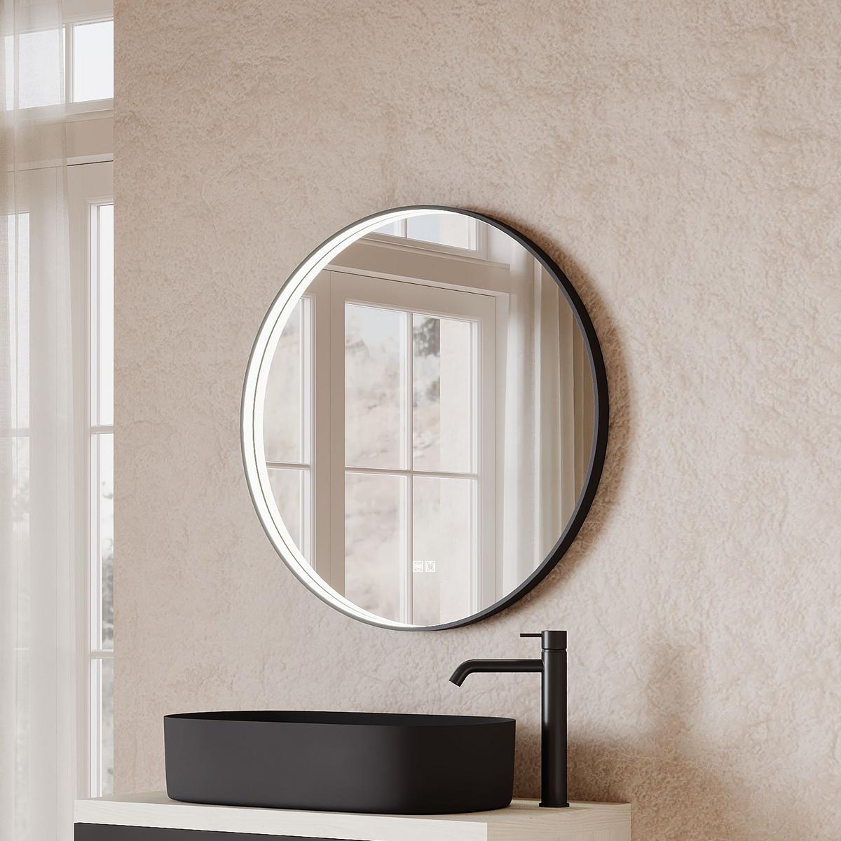 OGLINDĂ CU ILUMINARE BRUNELLESCHI - Modern, sticlă (60cm)