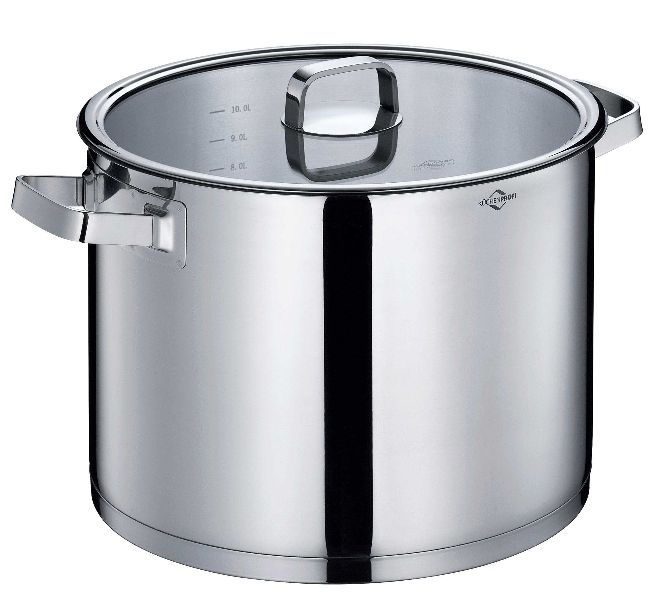 GARNEK DO ZUPY 2390032828 - kolor stalowy, Basics, metal (28/23/28cm) - KÜCHENPROFI