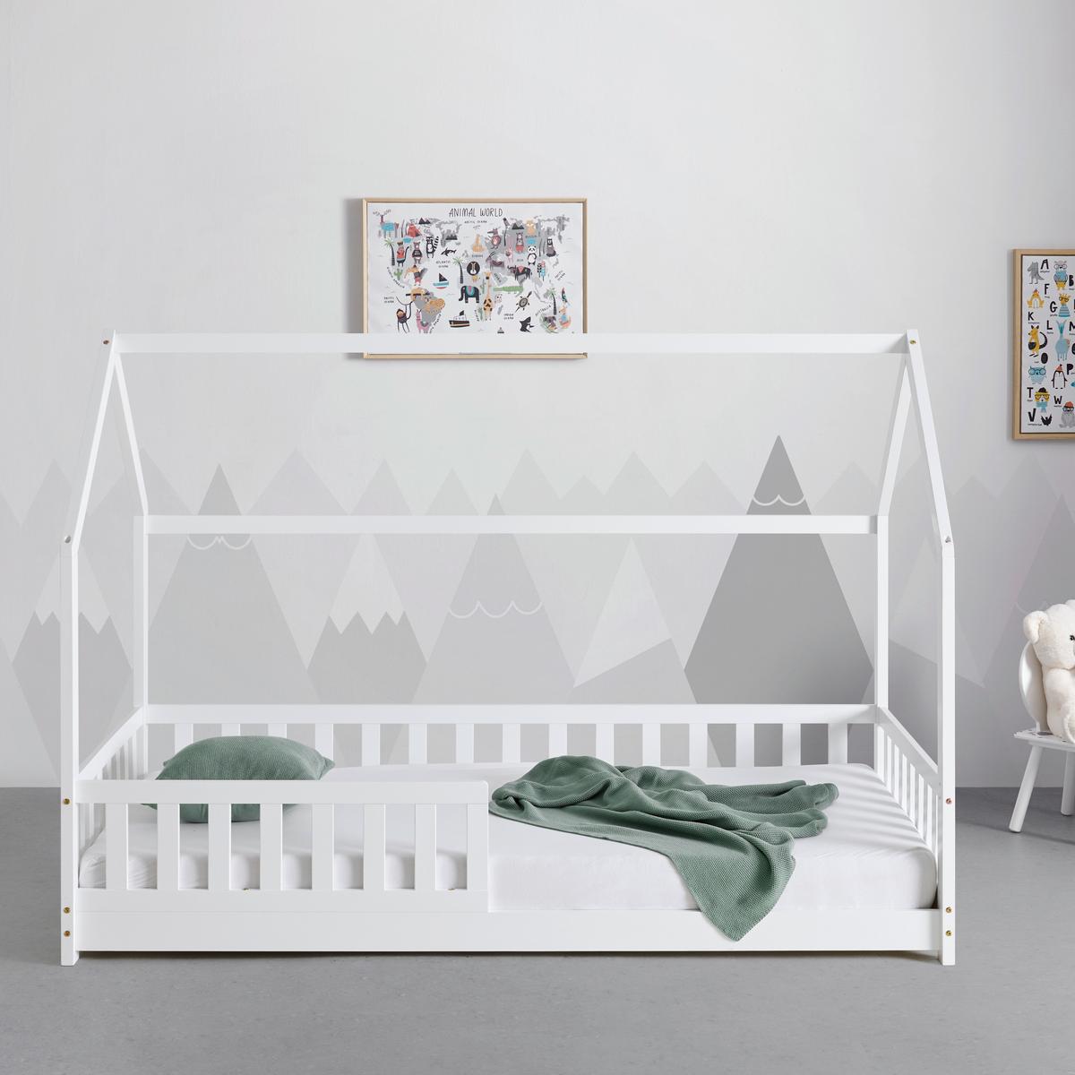 Niski Krevet Kids - bijela, Konvencionalno, drvo (90/200cm) - Mömax