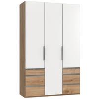 Ormar S Klasičnim Vratima Level 36 A - bijela/boje hrasta, Moderno, drvni materijal (150/236/58cm) - MID.YOU
