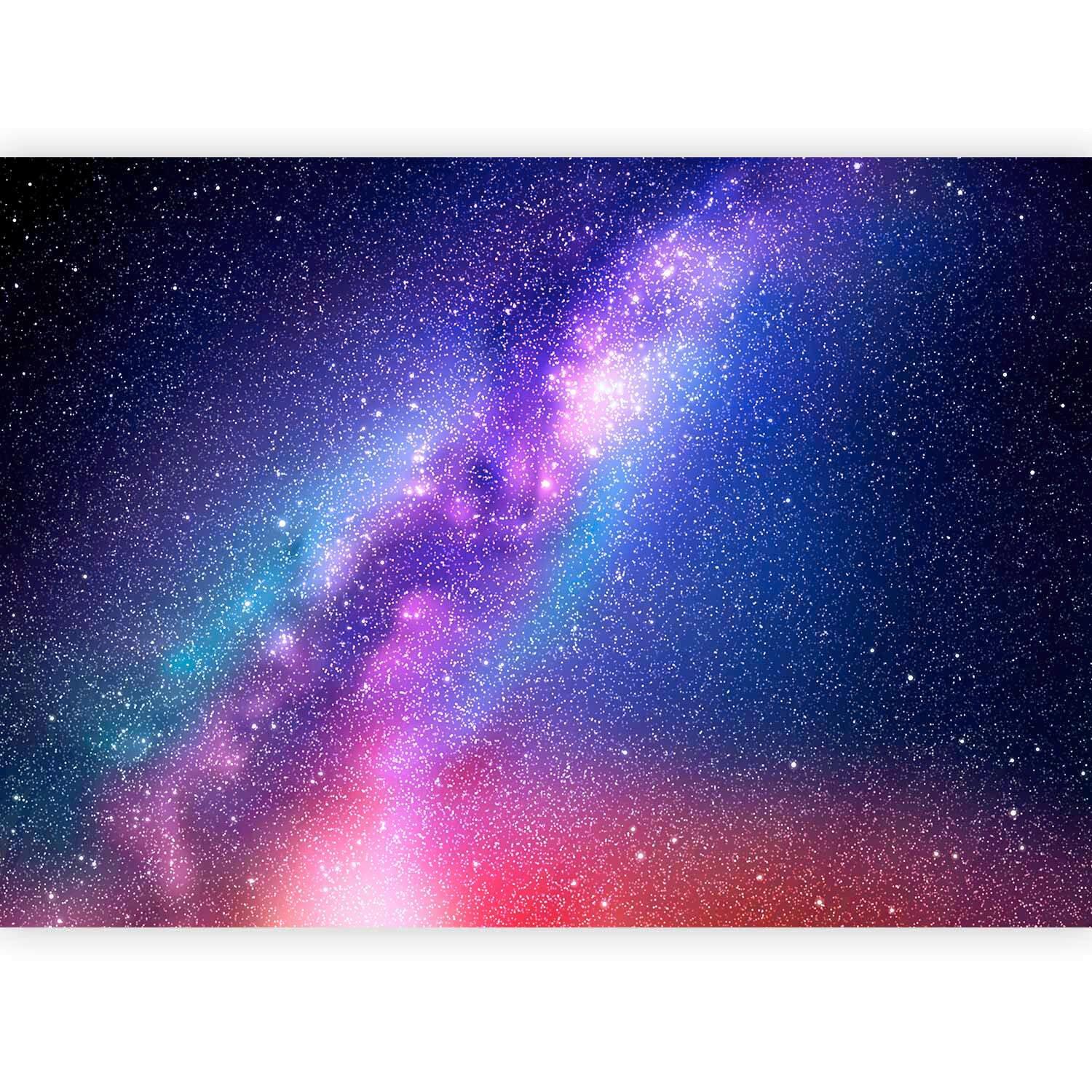 Fototapeta Great Galaxy, 100x70cm - vijolična/modra, Trendi, tekstil (100/70cm) - artgeist