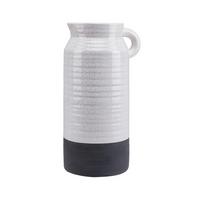 Vaza Rezzo - siva/bela, Moderno, keramika (17,3/31,2cm) - Bessagi Home
