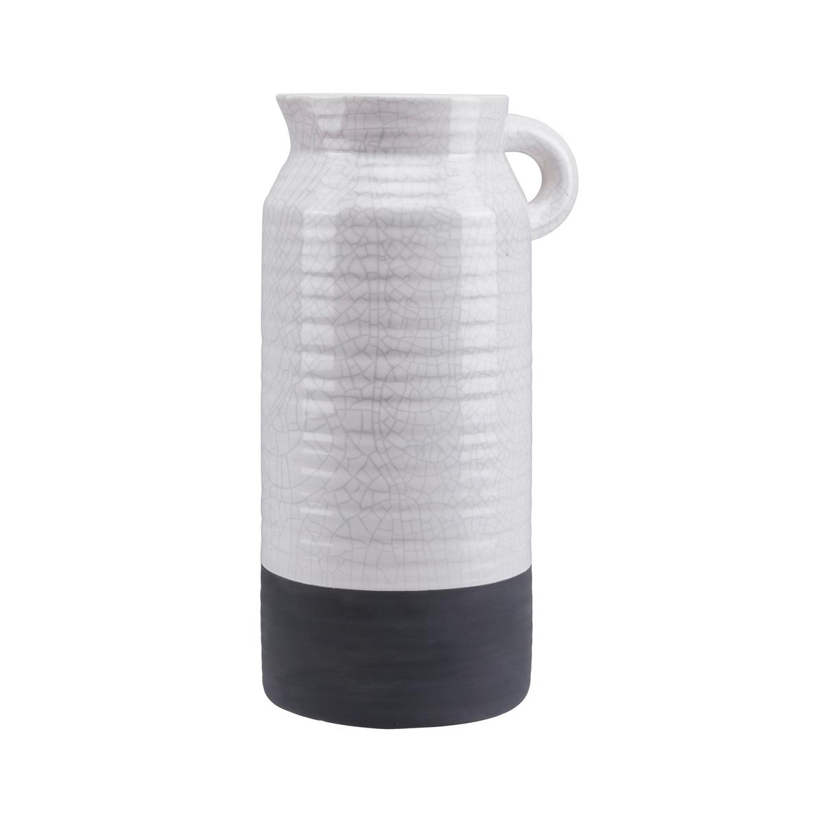 Vaza Rezzo - siva/bela, Moderno, keramika (17,3/31,2cm) - Bessagi Home
