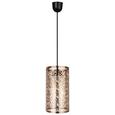 Hängeleuchte Rosa, max. 1x40 Watt - Schwarz/Kupferfarben, LIFESTYLE, Metall (25/13/130cm) - MÖMAX modern living