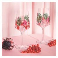 KIELISZEK DO SZPRYCERA 6011001 - różowy/zielony, Lifestyle, szkło (544ml) - Ritzenhoff