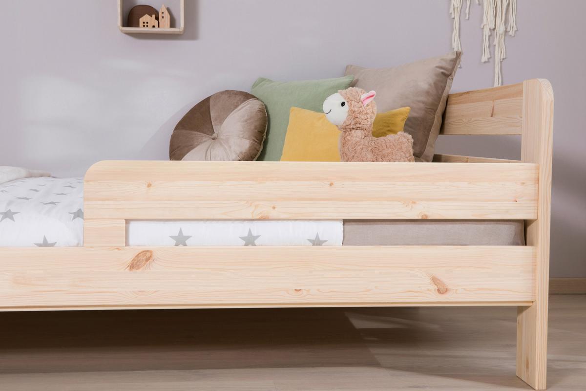 Bett Bennet mit Schubkasten ca. 90x200 cm Kiefer Natur - Naturfarben, MODERN, Holz (90/200cm) - MID.YOU