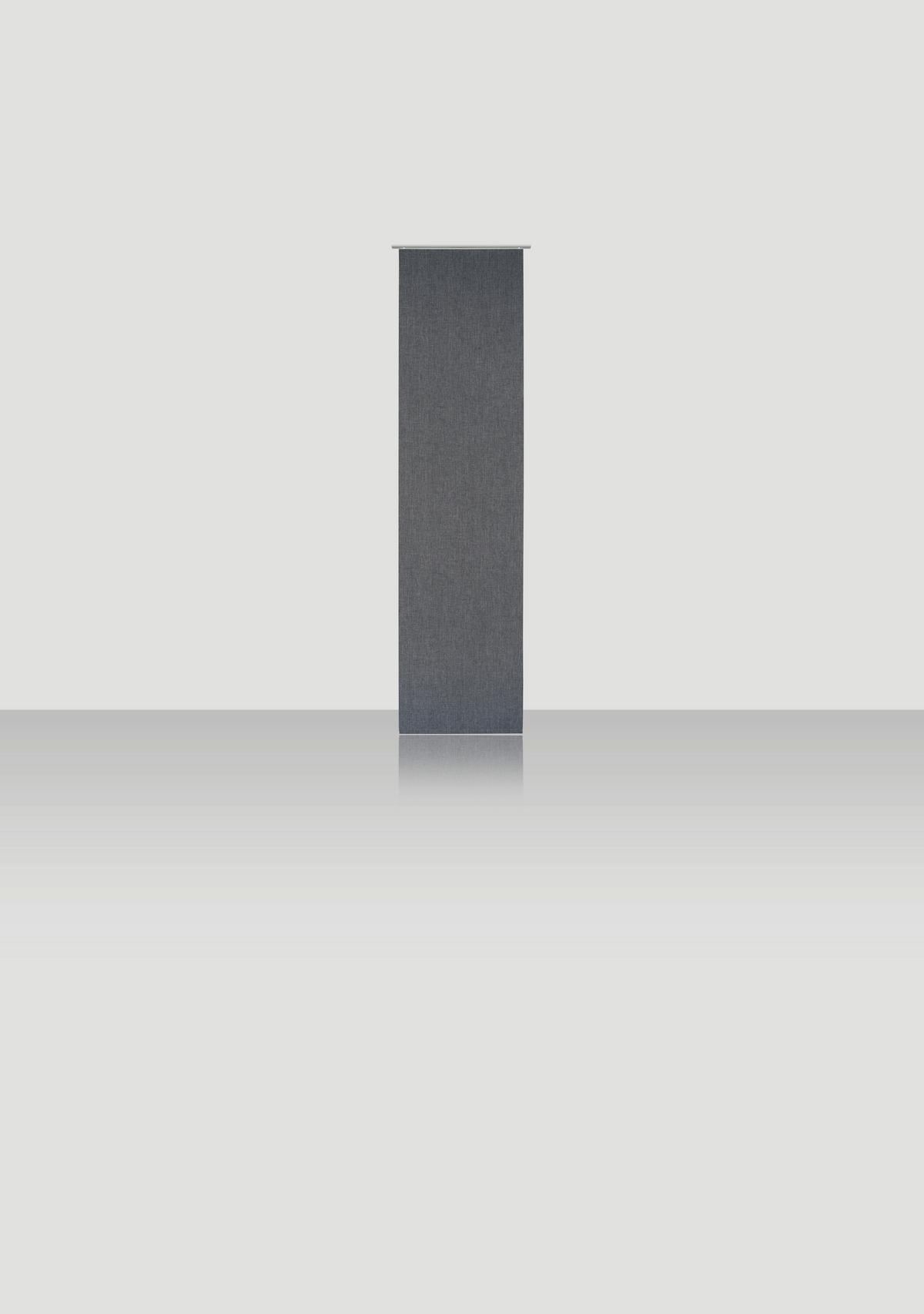 ZASŁONA PANELOWA STIG, BLACKOUT - ciemnoszary, Design, tkanina (60/255cm) - Novel