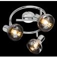 Strahler Björn max. 3x40 Watt - Grau, Basics, Glas/Metall (25/16cm) Strahler Björn max. 3x40 Watt - Grau, Basics, Glas/Metall (25/16cm)