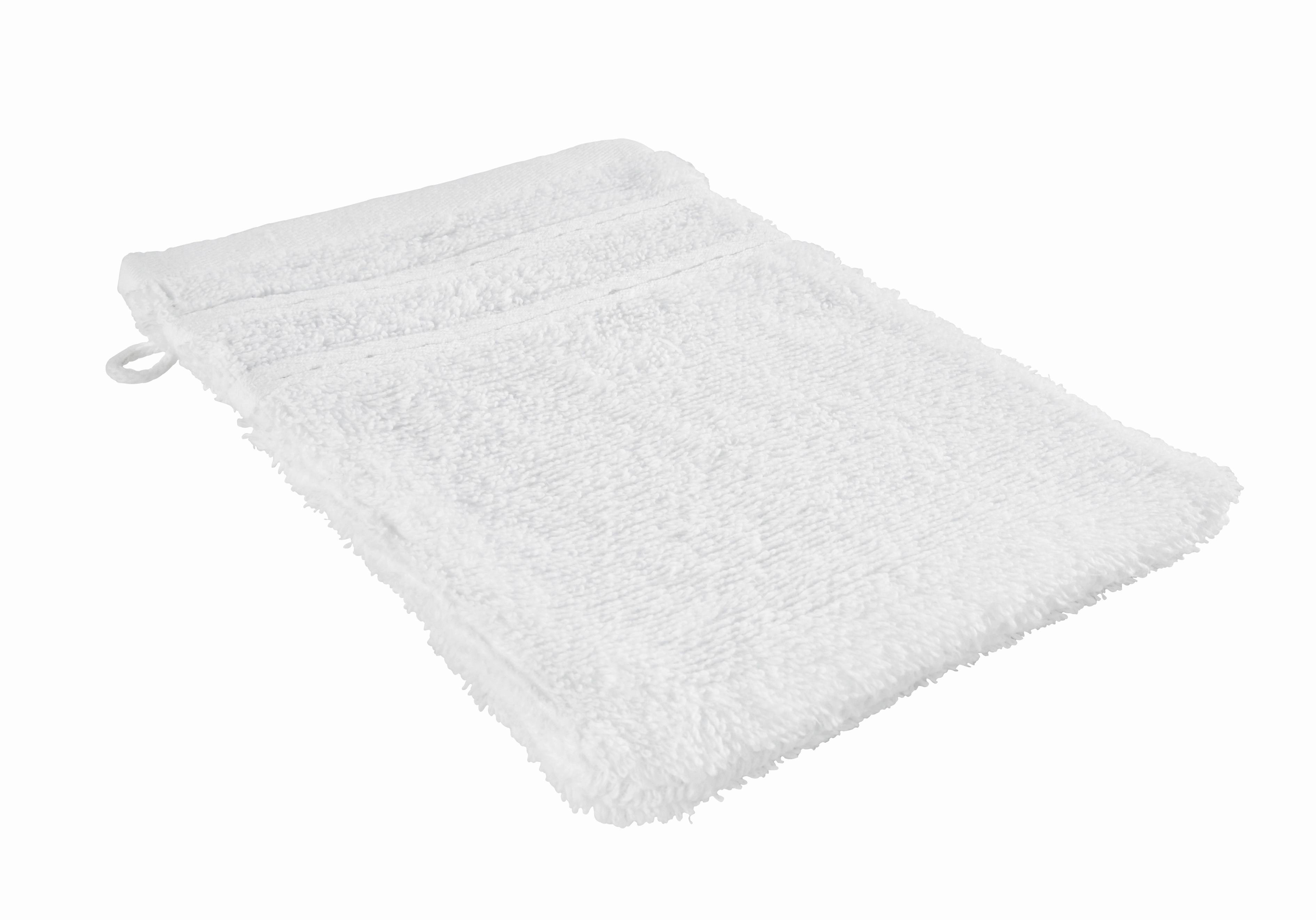 Mosdókesztyű Melanie 16/21 - fehér, textil (16/21cm) - Modern Living