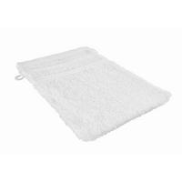 Waschhandschuh Melanie in Weiß ca. 16x21cm - Weiß, Textil (16/21cm) - Modern Living