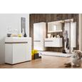 Kommode Weiß/trüffel - Trüffeleichefarben/Weiß, MODERN, Holzwerkstoff (85/87/42cm) - MÖMAX modern living