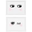 Speiseteller Eyes in verschiedenen Designs - Schwarz/Rosa, Keramik (20,4/15,1/2cm) - Mömax modern living Speiseteller Eyes in verschiedenen Designs - Schwarz/Rosa, Keramik (20,4/15,1/2cm) - Mömax modern living