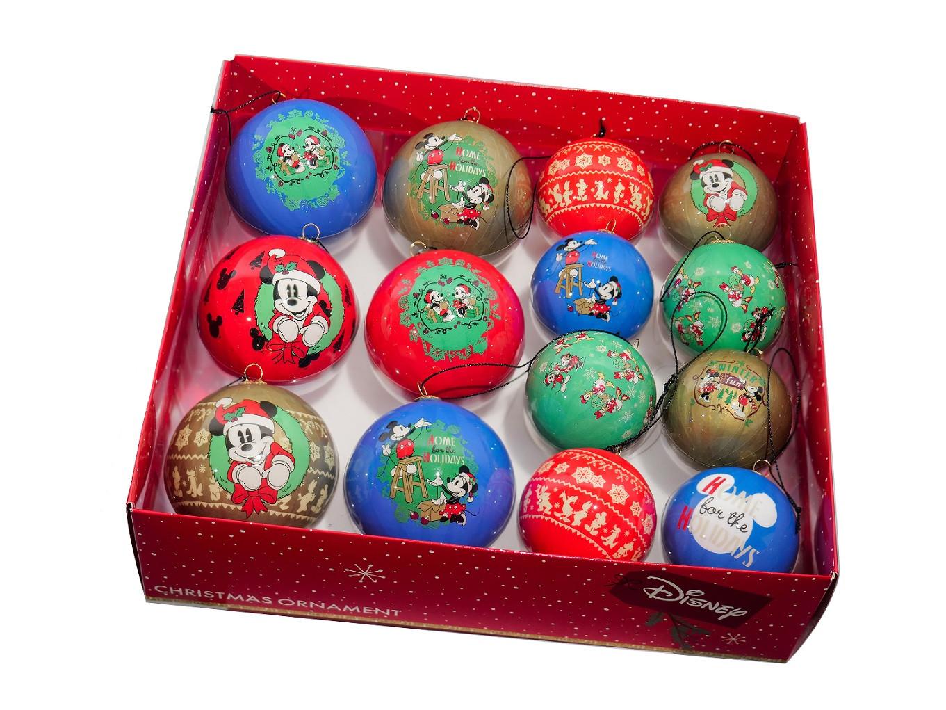 ZESTAW BOMBEK CHOINKOWYCH DN90370 - różnokolorowy, Trend, tworzywo sztuczne - Disney