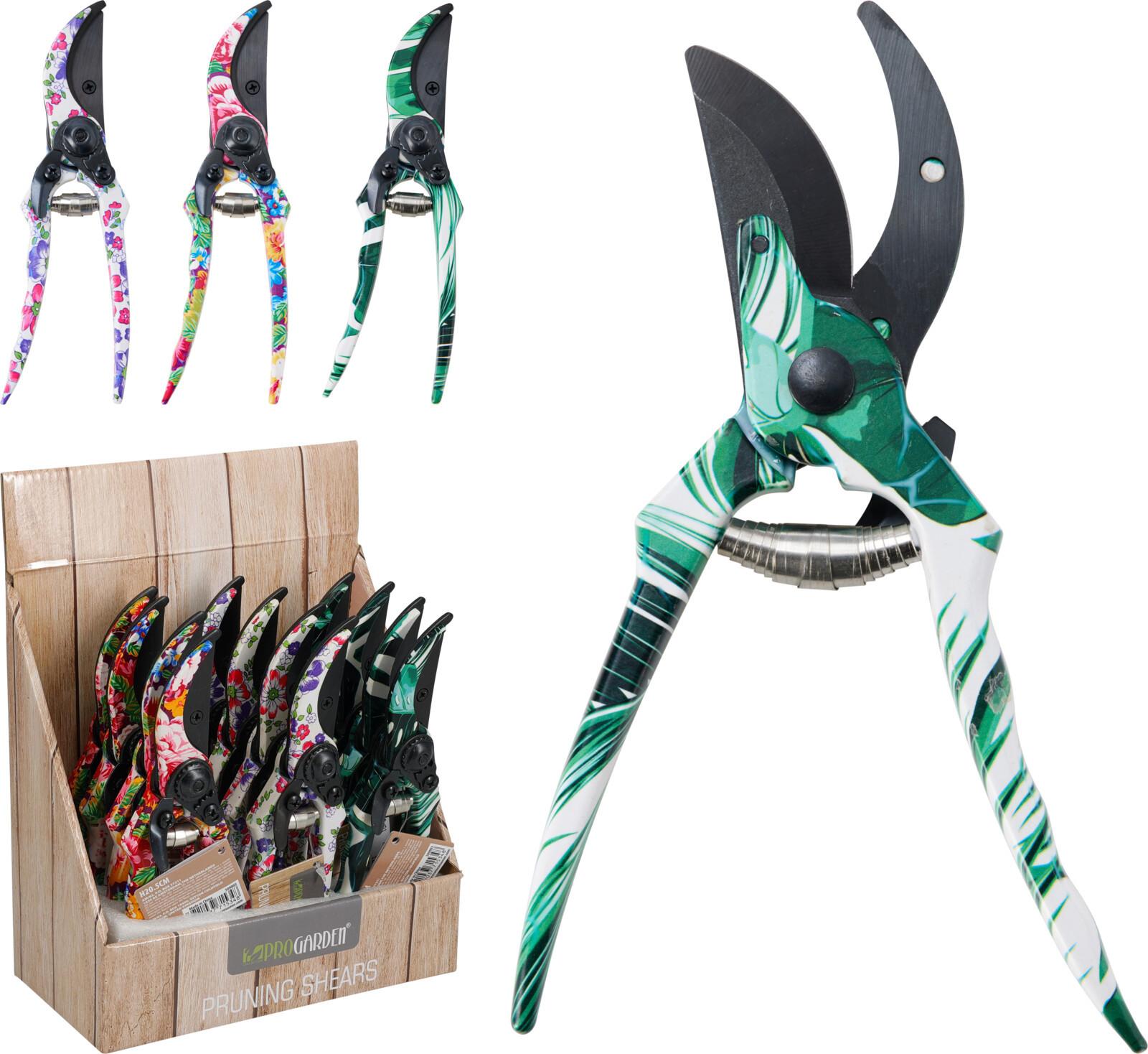 Metszőolló Garden - piros, fém (20,5/5,2/2,5cm)