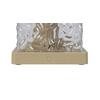 LED-BORDSLAMPA NIKA - sandfärgad/transparent, Modern, plast (11/11/11cm) - Mömax