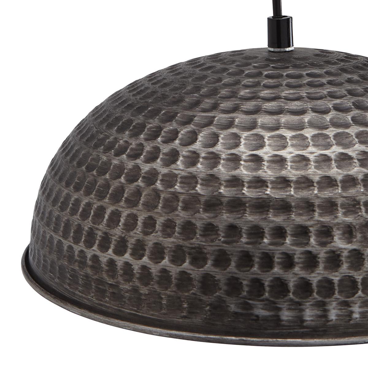 LAMPA WISZĄCA ALWINA - kolor srebrny/czarny, Modern, metal (30/119cm) - Modern Living