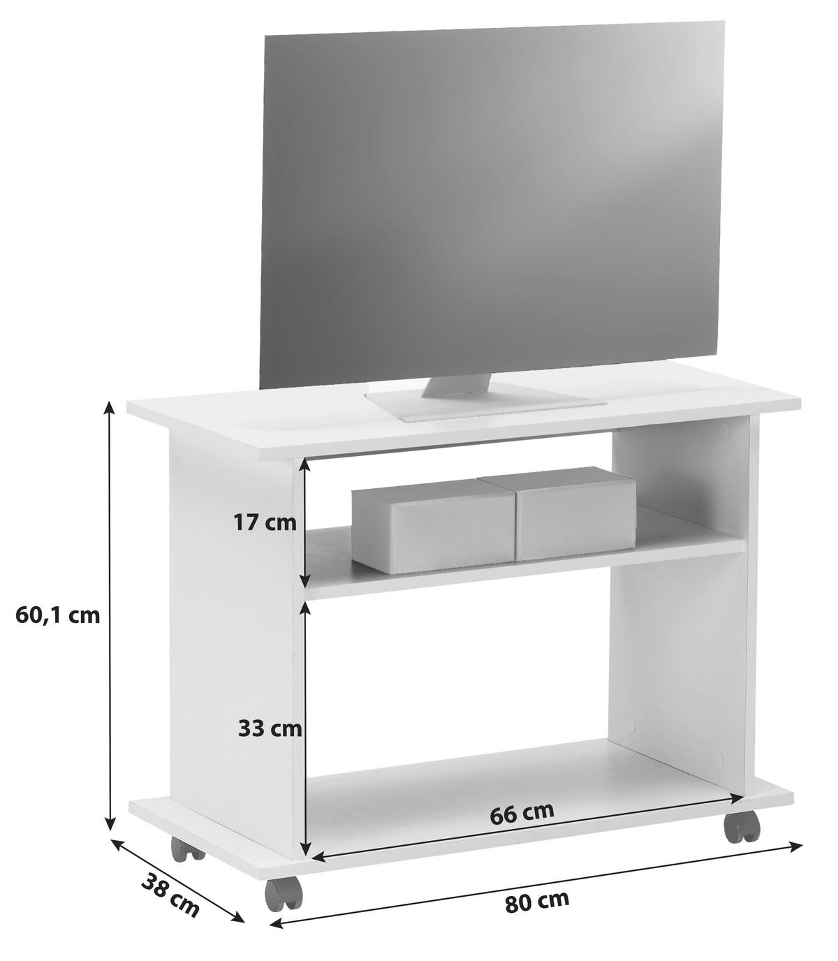 Măsuță TV MX 182 - stejar Artisan, Modern, material pe bază de lemn (80/60,1/38cm) - Modern Living