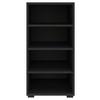 Regal Unit-Elements Maxi - crna/antracit, Moderno, drvni materijal (45,6/89,6/40cm) - Based