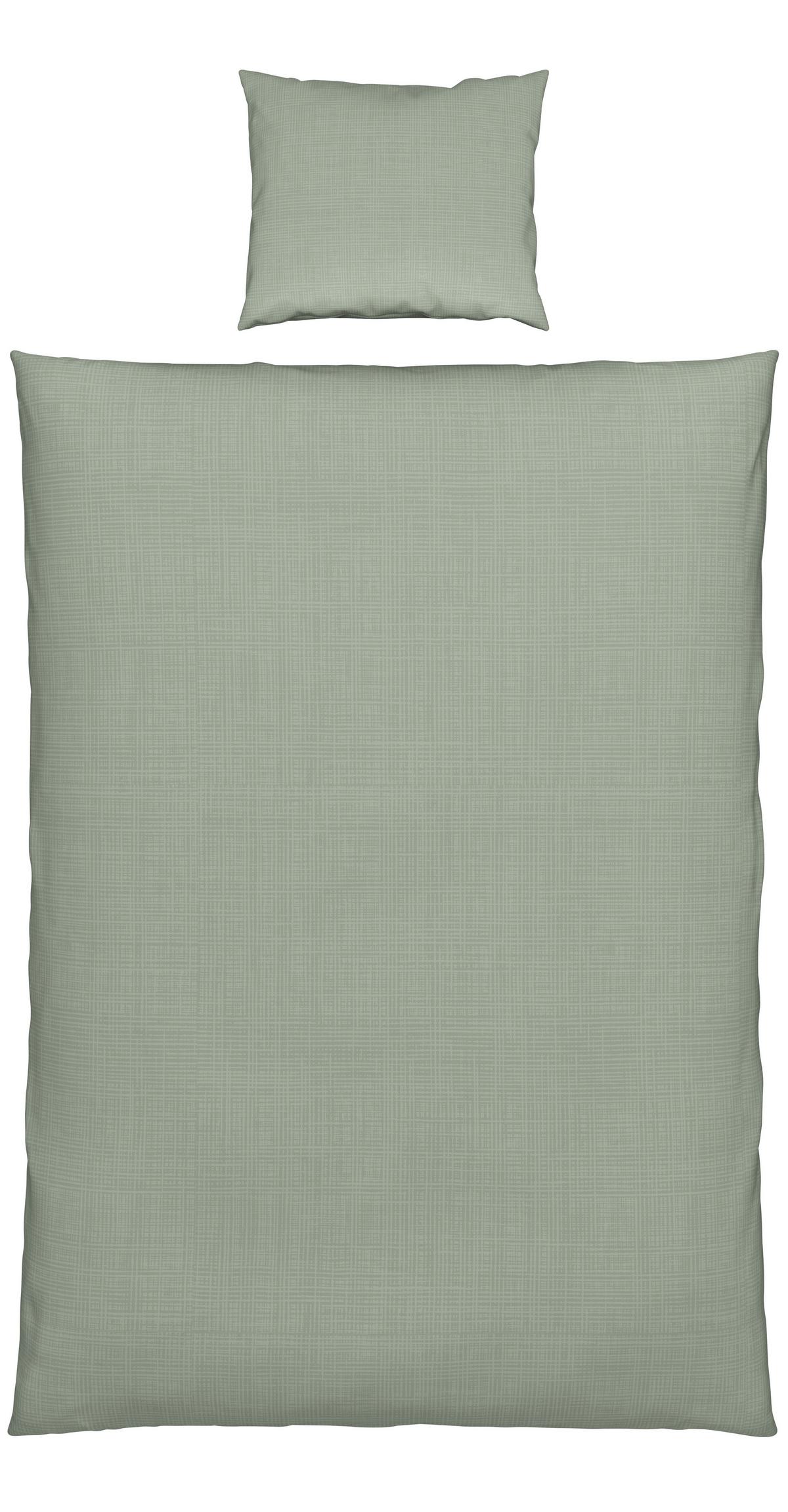 BETTWÄSCHESET MELANIA - Grün, Lifestyle, Textil (160/210cm) - Modern Living