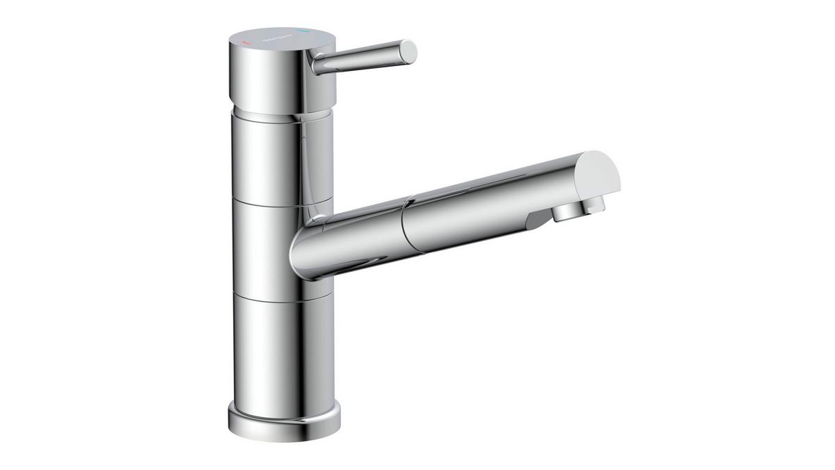 Küchenarmatur SISTANT PARIS in Chrom - Chromfarben, Basics, Metall (5,5/20/23cm) - Sistant