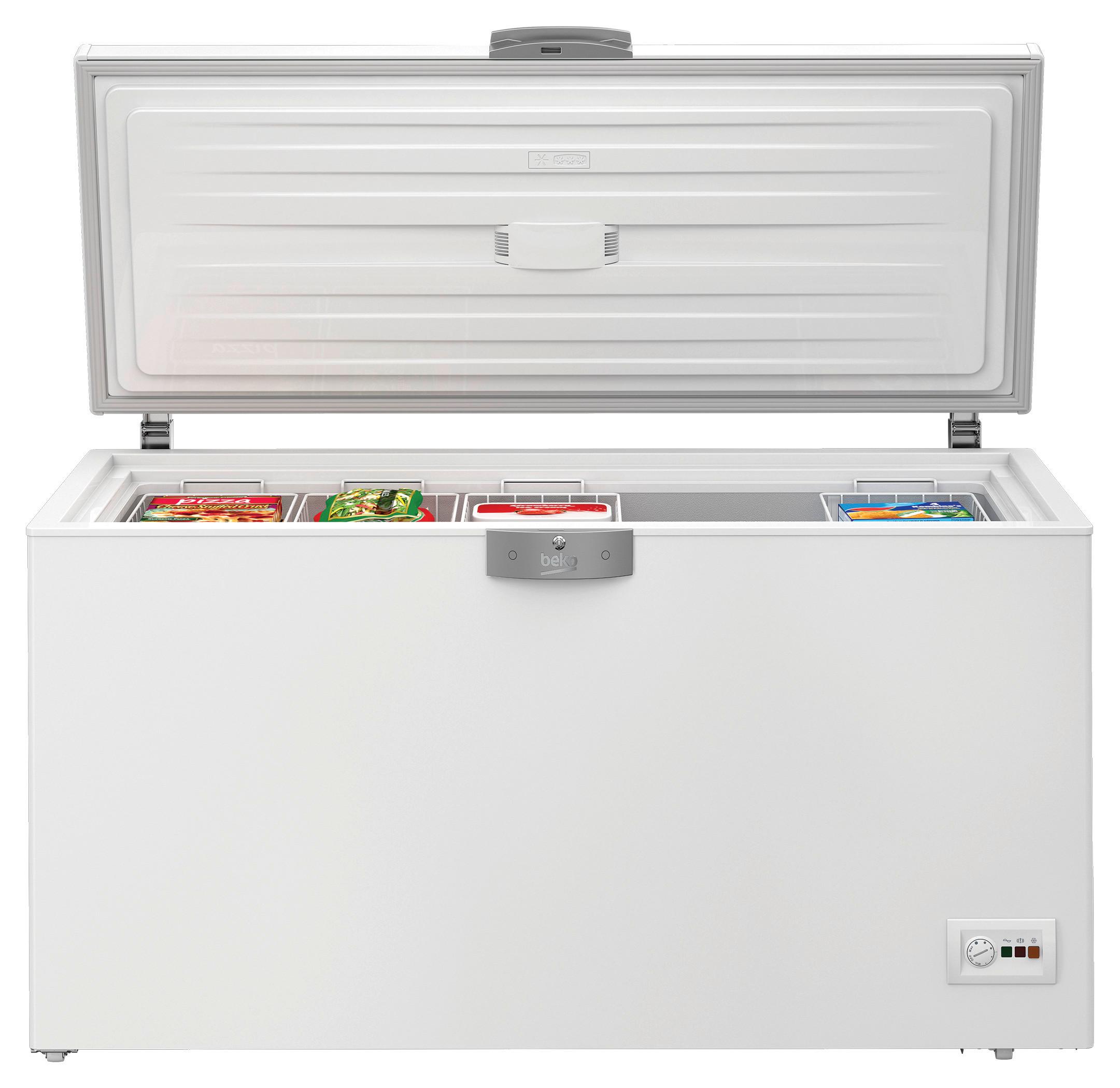 GEFRIERTRUHE HSA37540CHN - Weiss (155,5/86/67,5cm) - Beko