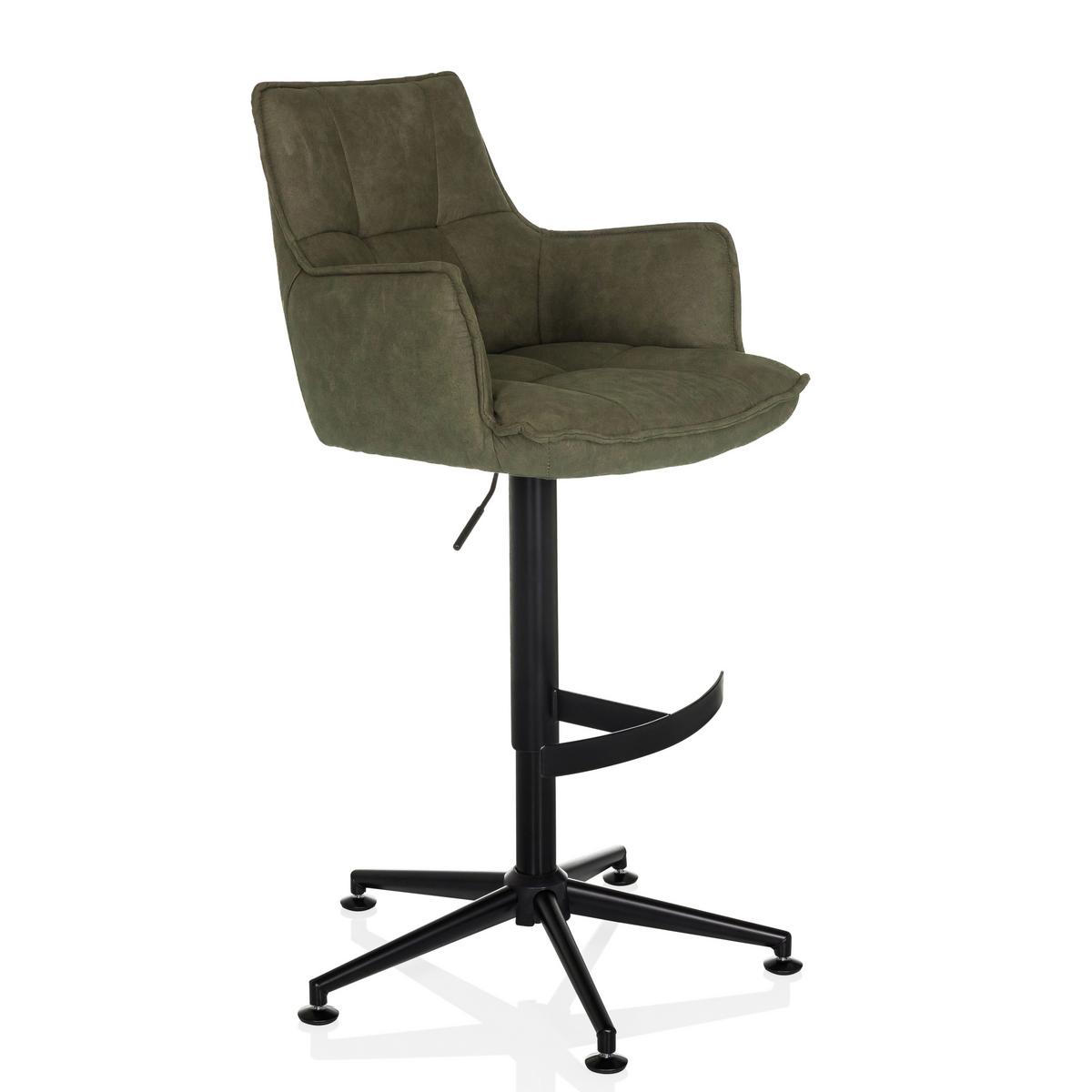 Barski Stol Solao Life High, Zelena - črna/zelena, Moderno, kovina/umetna masa (55/93/56cm) - MID.YOU