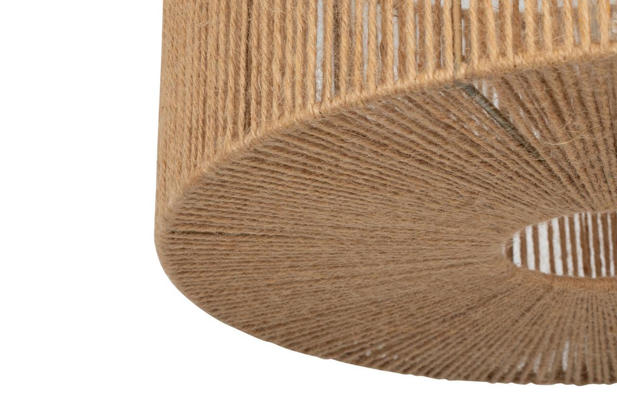 LAMPA WISZĄCA KALANI - kolor naturalny, Design, metal/tkanina (40/24.5cm) - Collet's Monde