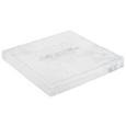 Serviette Mr&mrs Weiß/silber - Silberfarben/Weiß, Papier (33/33cm)