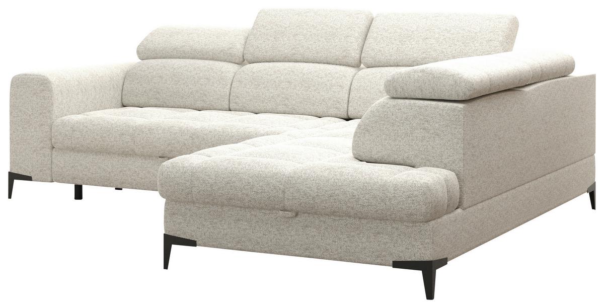 Kutna Garnitura Mason - crna/krem, Moderno (271/99/211cm) - Modern Living