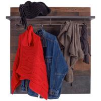 Garderobni Panel Ontario - siva/boje hrasta, Trend, drvni materijal (96/105/28cm) - Zandiara