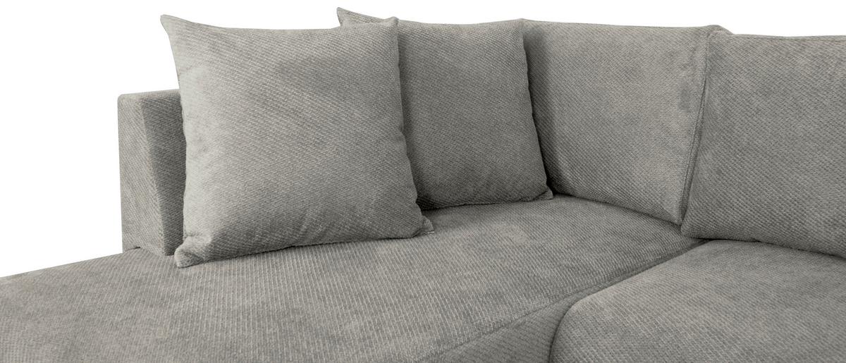 Canapea modulara VERONICE - albastru/gri deschis, Trend, textil (171/313/141cm) - Modern Living