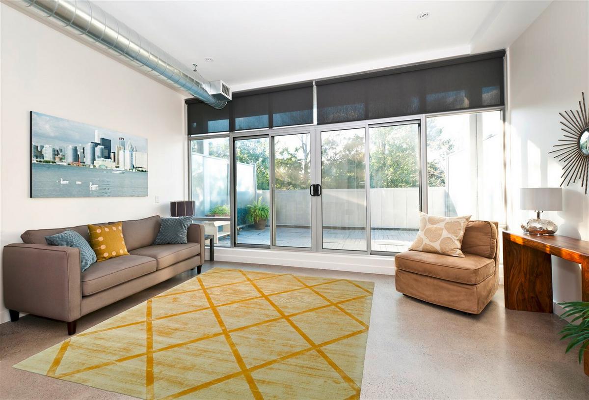 FLACHWEBETEPPICH LUXURY 210 GELB 200CM X 290CM - Gelb, Basics, Textil (200/290cm) - Kayoom