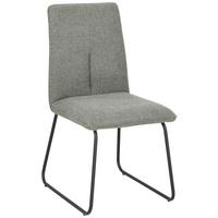 KRZESŁO MARTY - czarny/szary, Design, metal/tkanina (48/86/59cm) - Xora