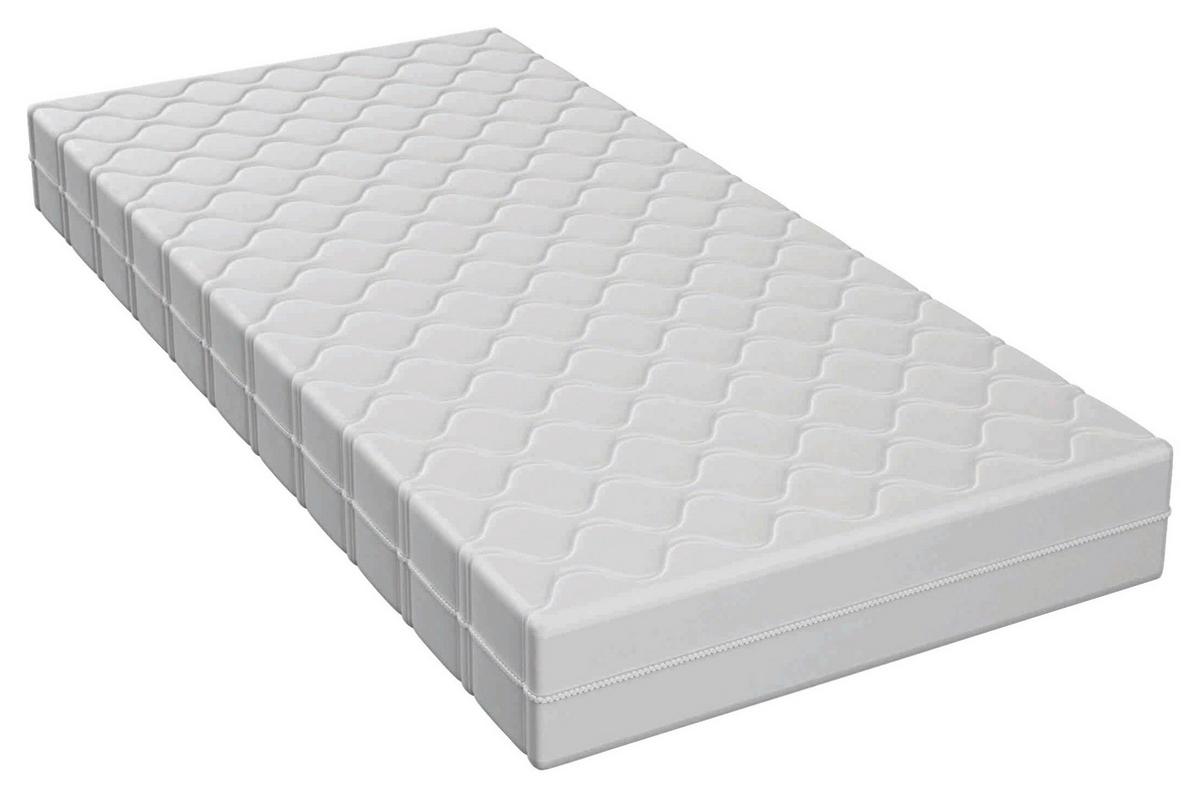 MATERAC-RDZEŃ/SPRĘŻYNY KIESZ. RELAX MOMENT - biały, Basics, tkanina (140/200cm) - Boxxx