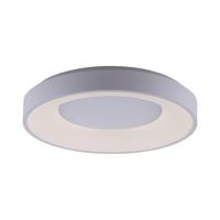 LED-Deckenleuchte Anika max. 30 Watt - Weiß, Basics, Kunststoff/Metall (48/48/8cm) - Just Light