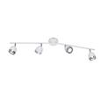 Strahler Nantes, max. 3 Watt - Chromfarben/Weiß, LIFESTYLE, Kunststoff/Metall (50/17cm) - Mömax modern living